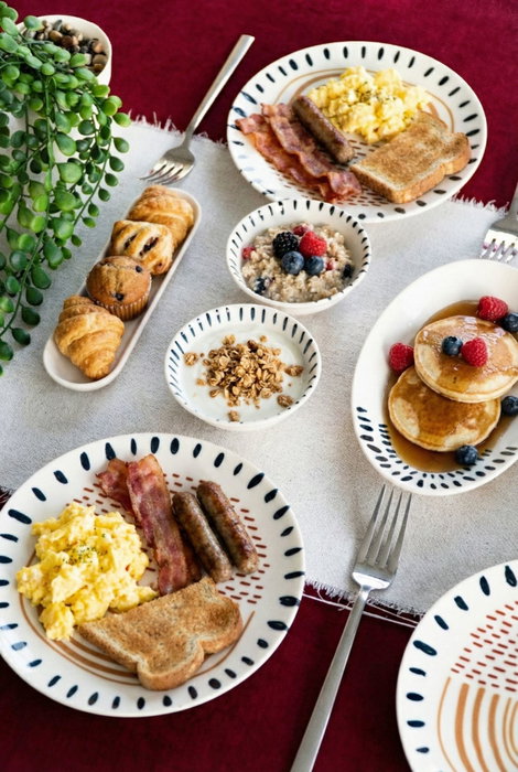 Hermia Set de Desayuno Yakamoz 16 Multicolor